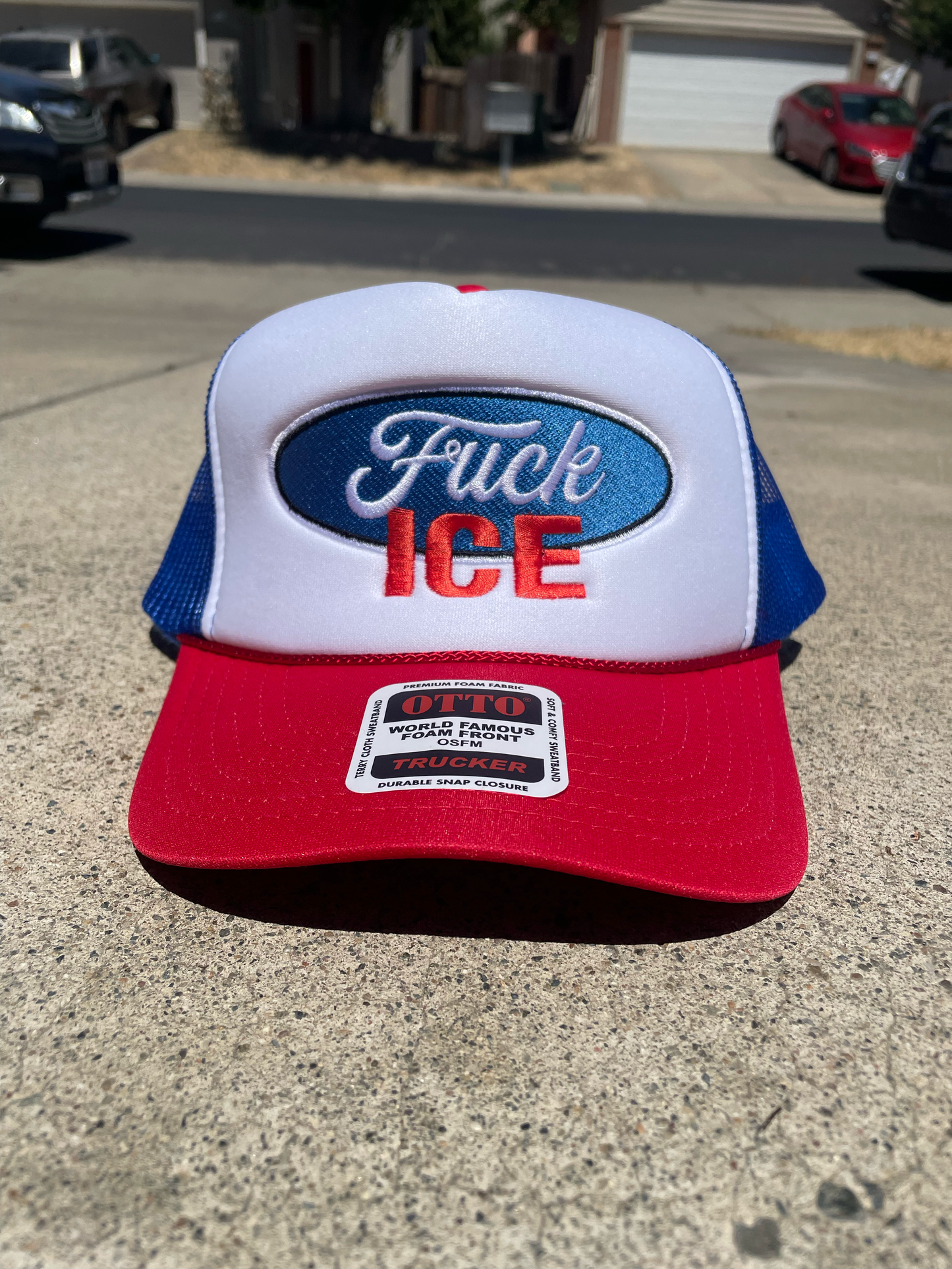 Fuck Ice Trucker Hat