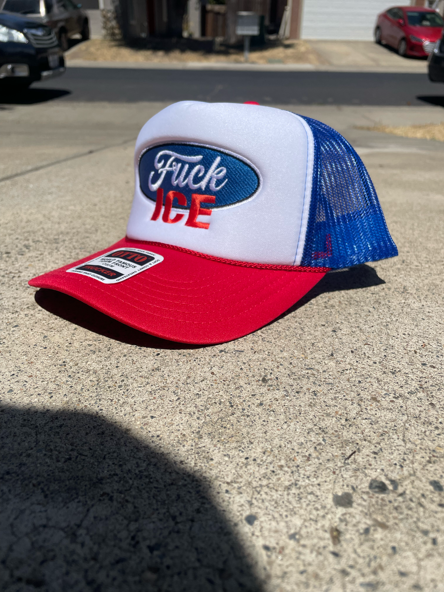 Fuck Ice Trucker Hat