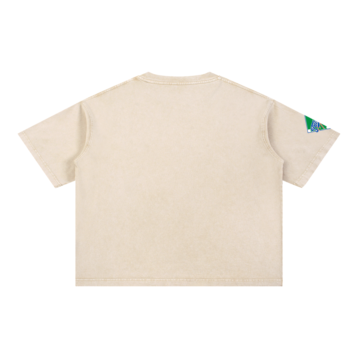 Fuck Ice Baseball Script Tee (Baby Tan)