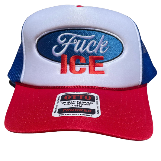 Fuck Ice Trucker Hat