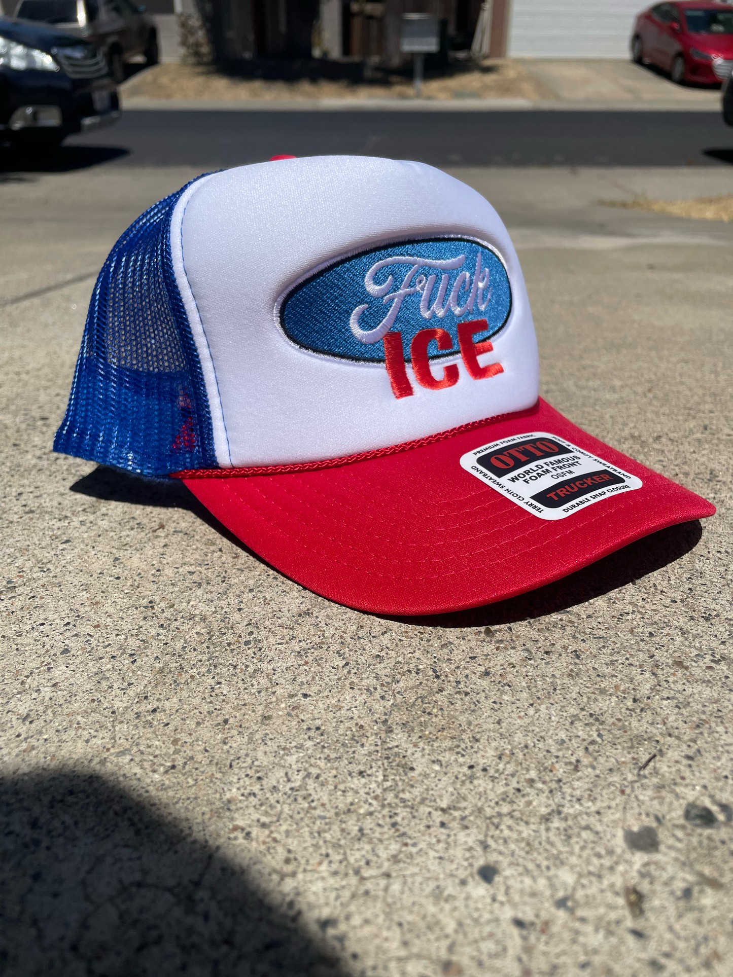 Fuck Ice Trucker Hat