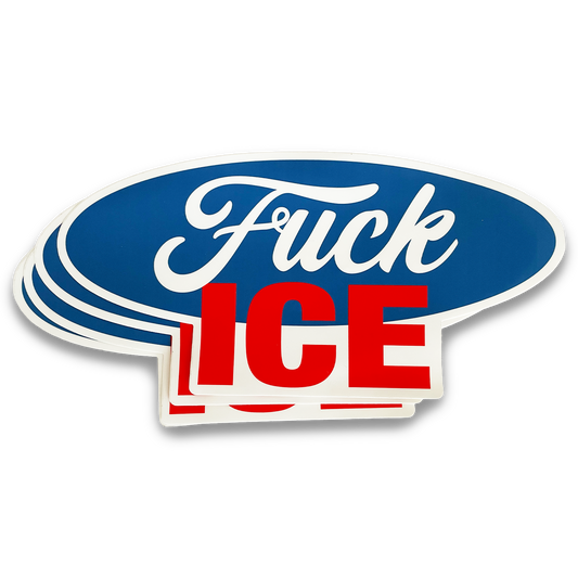 Fuck Ice 12" Sticker
