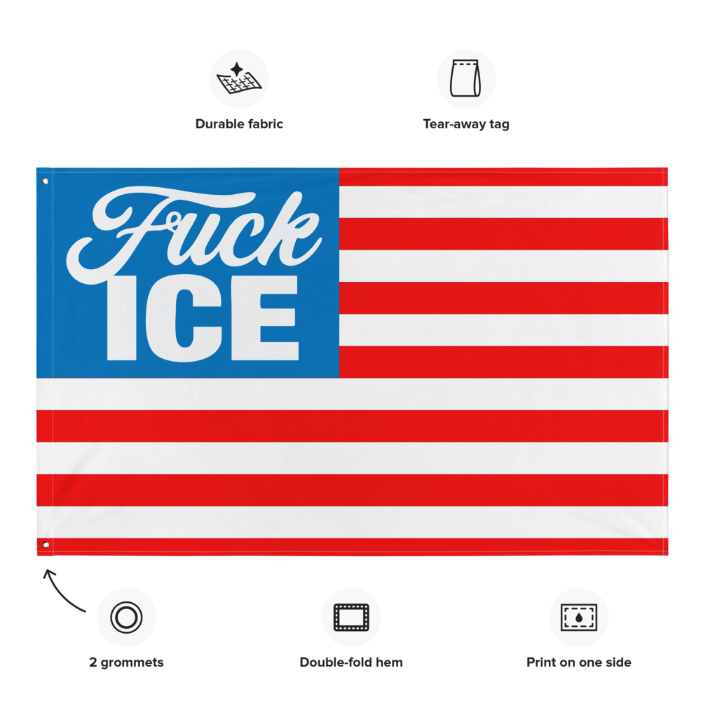 Fuck Ice Flag