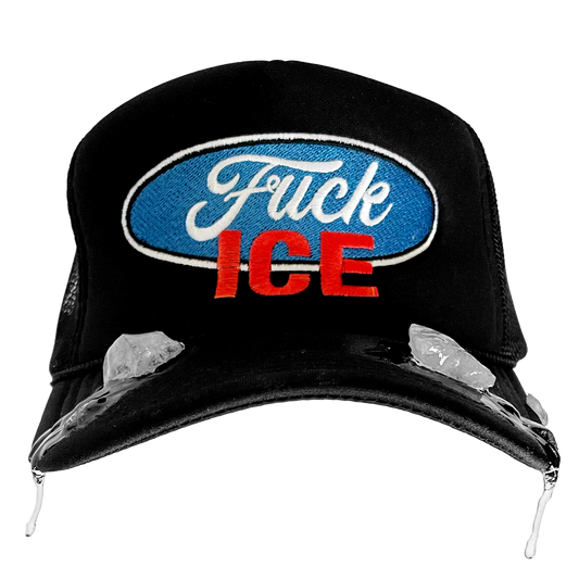 Fuck Ice Trucker Hat (1 of 1 Ice Melt Brim)
