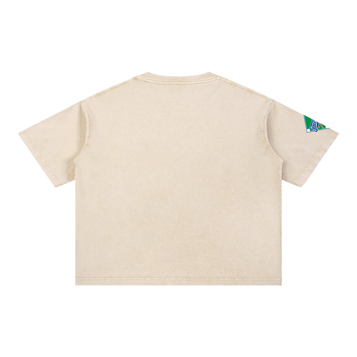 Fuck Ice Baseball Script Tee (Baby Tan)