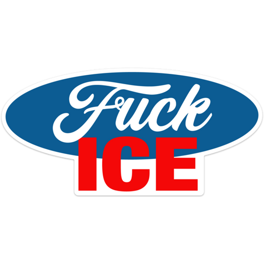 Fuck Ice 12" Sticker
