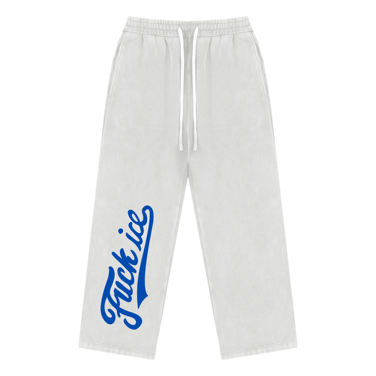 Fuck Ice Baseball Script Sweatpants