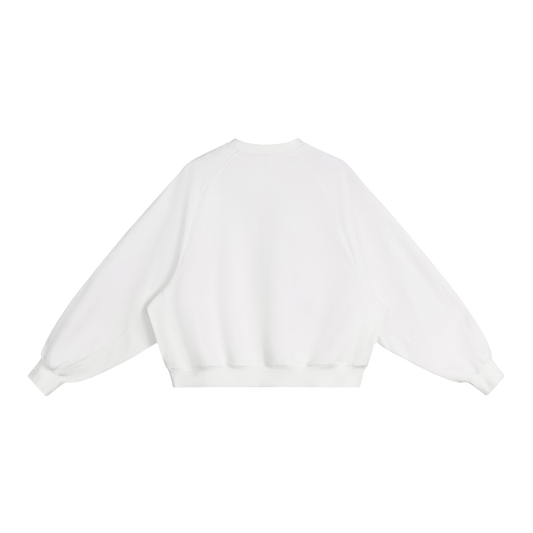 Fuck Ice Baseball Script Crewneck (White)